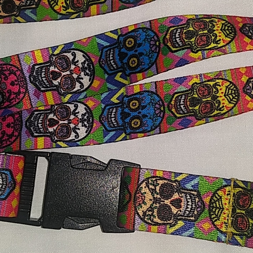 Sugar Skulls Lanyard